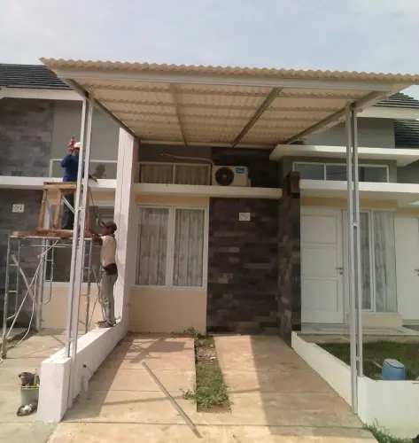 Kanopi Alderon RS Single Layer  ambon