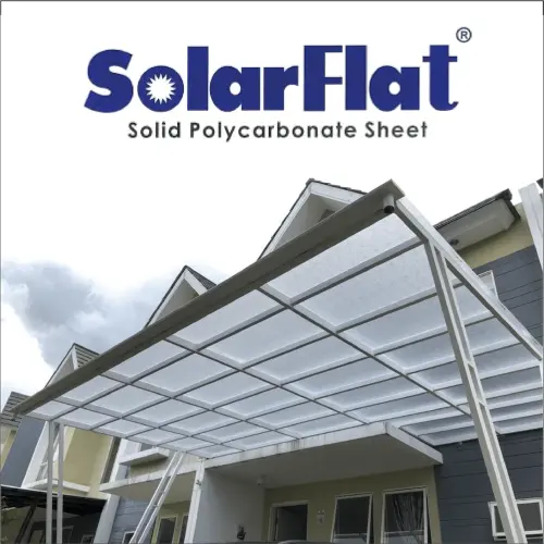 Kanopi Solarflat 3 mm  ambon